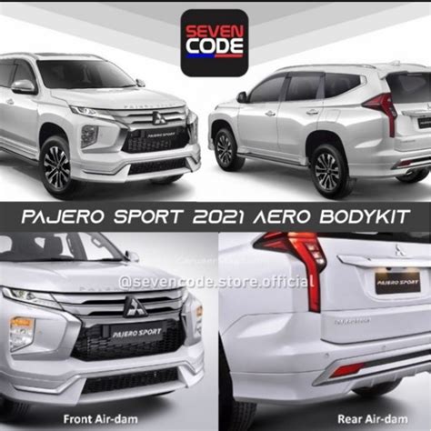 Jual Bodykit Pajero Sport Facelift Aero Original Design Import