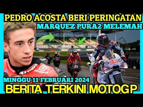 Parahpedro Acosta Beri Peringatan Akan Marc Marquez Iri Dengan Aksi