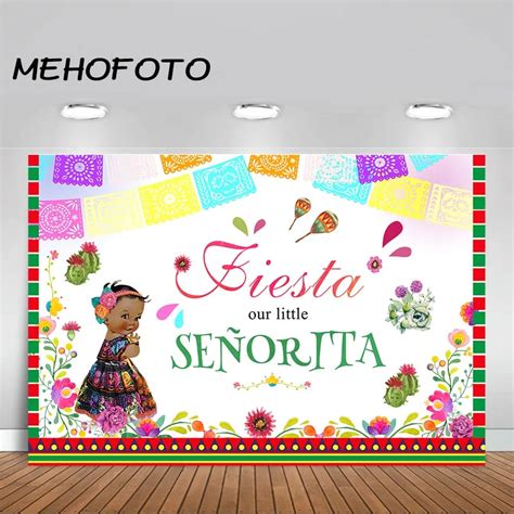 Fiesta Baby Shower Backdrops Plemi Ma A Ksi Niczka Fotografia T O