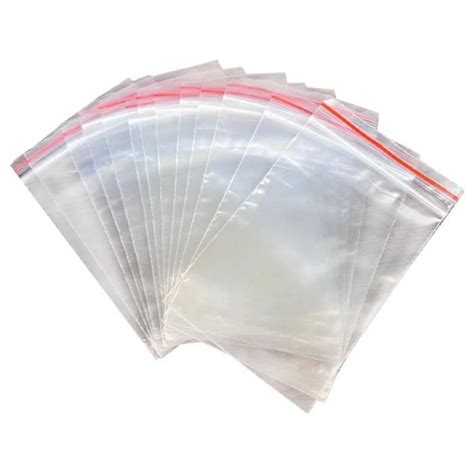 Sachets Zip Sachet Plastique Zip Transparent Pochette Zip Pochette