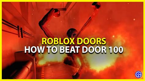 Roblox Doors How To Beat Door 100 Gamer Tweak