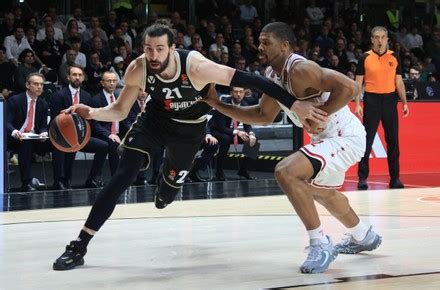 Tornike Shengelia Segafredo Virtus Bologna During Editorial Stock Photo