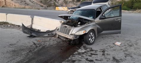 Abandonaron Vehículo Después De Chocar En El Camino Real Juárez Digital