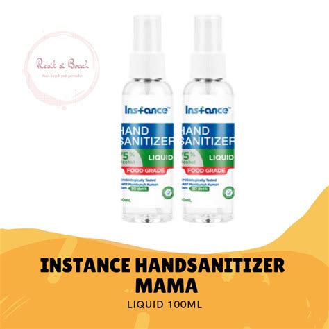 Jual Instance Hand Sanitizer Spray 100 ML Shopee Indonesia