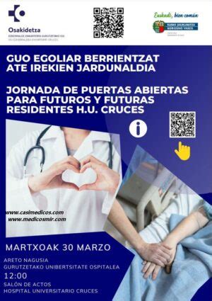 Jornada De Puertas Abiertas Para Futuros Y Futuras Residentes Hospital