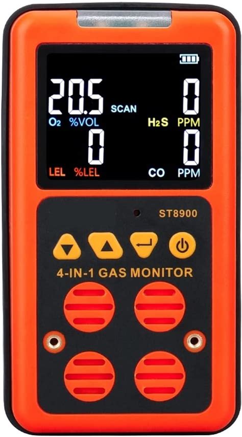 Detector de Gas Monitor de Gas múltiple Detector de Gas portátil