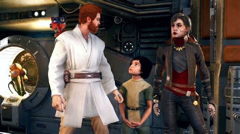 Star Wars Jedi Survivor Cal And Merrin Adopt Kata Intereactions After