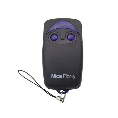 Pilot do bram Nice FLOR S 2 kanałowy 433 92MHz oryginał