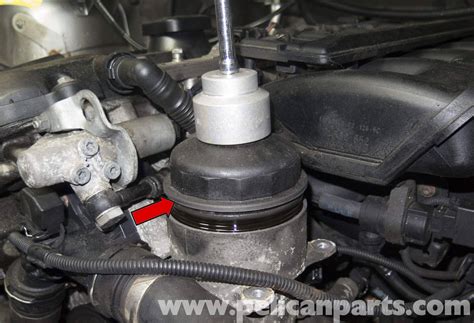 Pelican Parts Technical Article - BMW-X3 - M54 6-cylinder Engine Oil Filter Housing Gasket ...