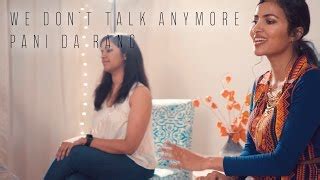 Charlie Puth We Don T Talk Anymore Pani Da Rang Chords Vidya Vox