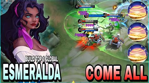 Esmeralda Best Build Unlimited Shield Build Top 1 Global Esmeralda