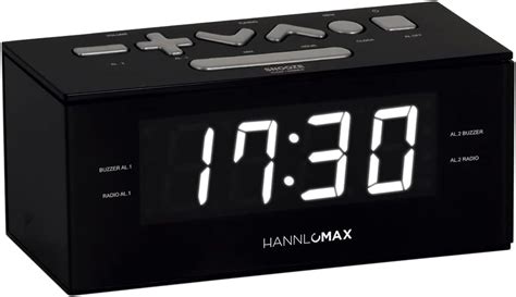 Amazon HANNLOMAX HX 144CR Alarm Clock Radio PLL AM FM Radio 1 2