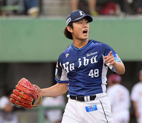 西武・今井達也が報われた！ 8回零封で自身6試合ぶり白星 今季4勝全て楽天戦 チームも援護、引き分け挟んで2連勝：「おっ！」でつながる地元密着