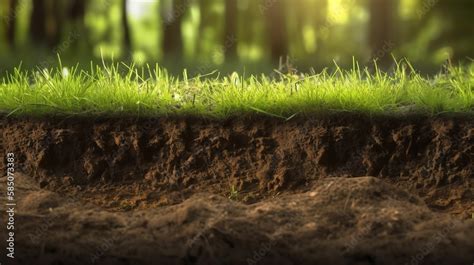 Soil Cut Sandstone Stones Clay Sand Structure And Layers Slice Of