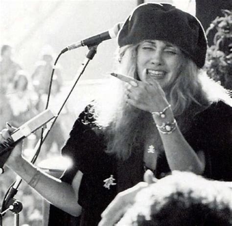 Stevie Nicks Hard To Tell Laughing Or Crying I Prefer To Believe