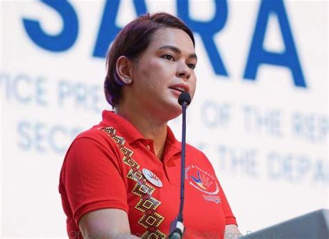 Vp Sara Gives Up Deped S P M Confidential Funds For Gma News