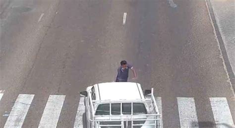 UAE Drivers Run Over Pedestrians Police Share Shocking Video