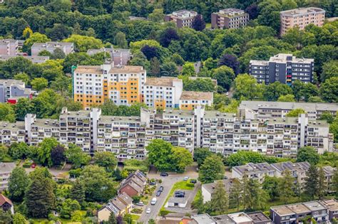 Bochum Von Oben Studenten Wohnheim Geb Ude Papageienhaus In Bochum