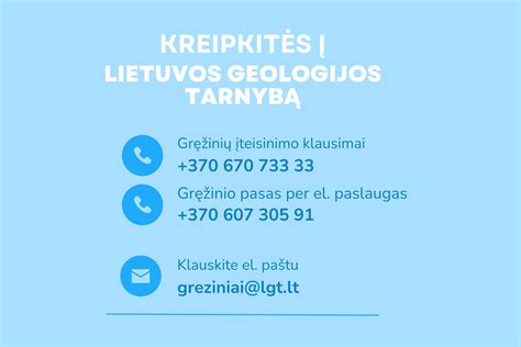 Neįteisintų Individualių Gręžinių Registravimas Lietuvos Geologijos Tarnyba Prie Aplinkos