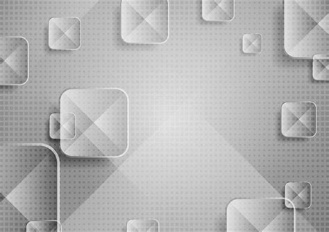 Grey Glossy Squares Abstract Tech Background 25264191 Vector Art At Vecteezy