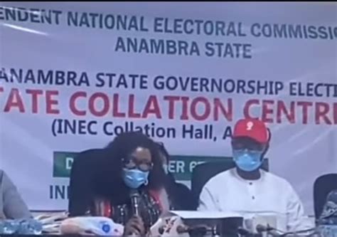 Moment Inec Declared Soludo Winner Of Anambra Governorship Election