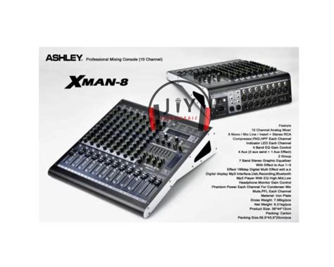 Audio Mixer Channel Ashley Xman Xman Xman Original Lazada