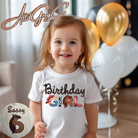 Cowgirl Birthday Shirt Custom Birthday Shirt Cowgirl Party Etsy