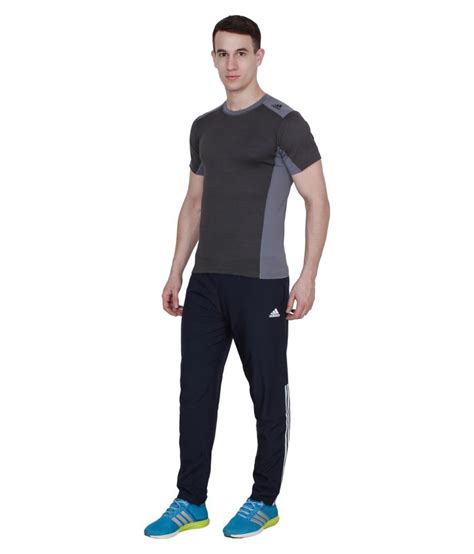 Adidas Navy Polyester Trackpant Buy Adidas Navy Polyester Trackpant