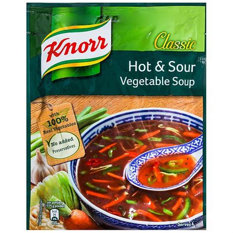 Buy Knorr Classic Hot Sour Veg Soup 43 G In Wholesale Price Online