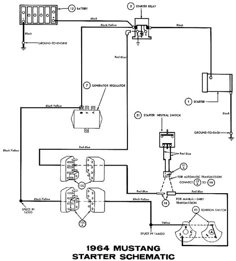 1965 Mustang Starter Solenoid Wiring