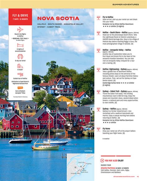 Air Canada Vacations - CanadaBrochure2019_EN - Page 42-43 - Created ...