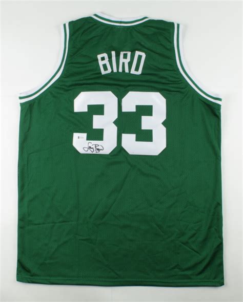 Larry Bird Signed Jersey Beckett COA Pristine Auction