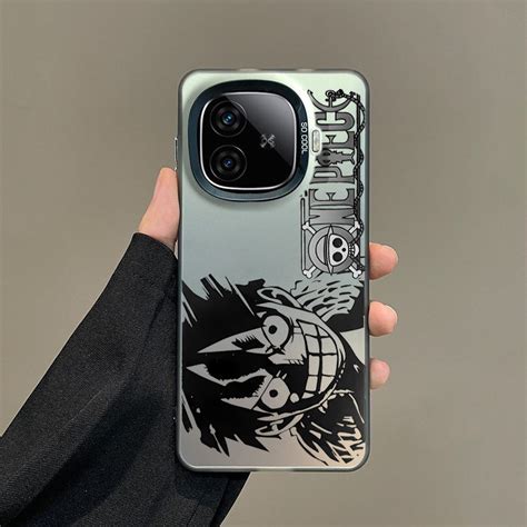 Iqoo Z Casing Iqoo Z G Casing Anime One Piece Luffy Shockproof Case