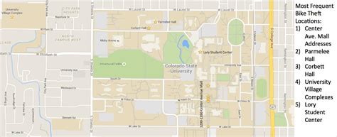 Colorado State Campus Map