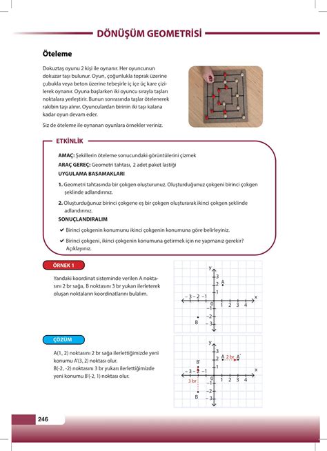 8 Sınıf Matematik Sayfa 246 Cevabı Meb Yayınları