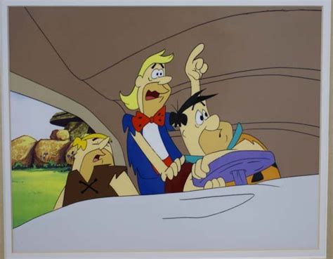 The Flintstones Hanna Barbera Animation Production Cel