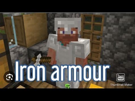 Full Iron Armour In Survival Series Youtube