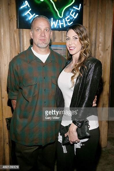 Jesse James And Wife Alexis Dejoria Appear During The Launch Party Of