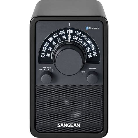 Radio Portabil Sangean, WR-15 BT Glossy, FM, MW,Bluetooth, Negru - eMAG.ro