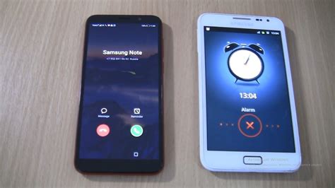 Incoming Ringing Alarms At The Same Time Samsung Galaxy Note White