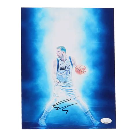 Luka Doncic Signed Mavericks 8x10 Photo Jsa Pristine Auction