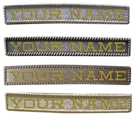 Custom Name Plate | Fandu Belts