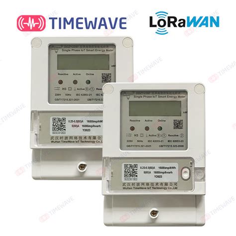 Odm Three Phase Energy Meter Lorawan Smart Electricity Meter 80a 100a