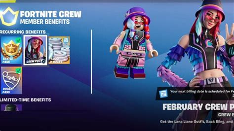 Fortnite February 2024 Crew Pack Guide Release Date Rewards And More