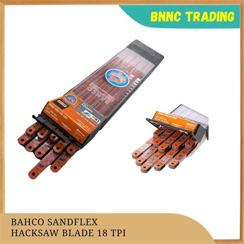 Bahco Sandflex Hacksaw Blade Handsaw Blade Tpi Lagareng Bakal