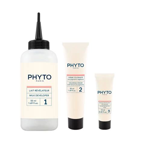 Набор Phyto/Фито: Краска-краска для волос 50мл тон 10 Экстра-светлый ...