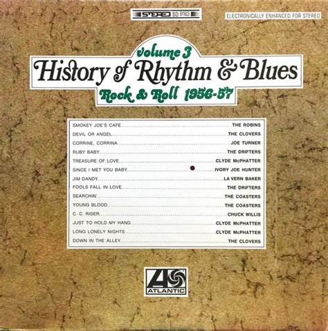 Various Artists History Of Rhythm And Blues Volume 3 Rock And Roll 1956 57 Reviews Album Of