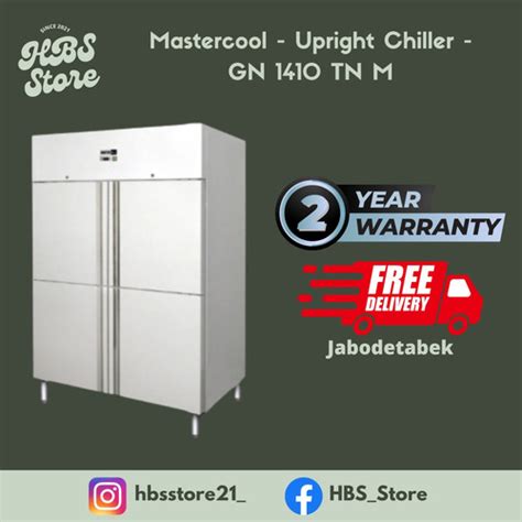 Jual Mastercool Stainless Upright Chiller 4 Pintu GN 1410 TNM