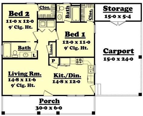 30x30 Floor Plans Floor Plans Home Plan 142 1036 Floor Plan First