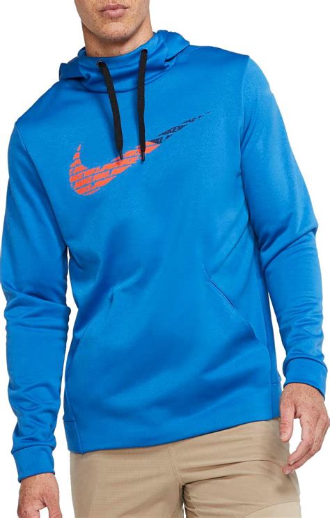 Nike Mens Therma Fleece Pullover Training Hoodie